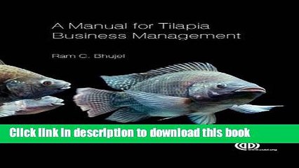 [Read PDF] A Manual for Tilapia Business Management Download Online