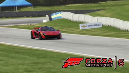Forza 5 McLaren P1 Road America Lap