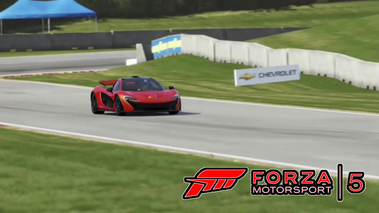 Forza 5 McLaren P1 Road America Lap