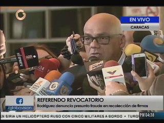 Jorge Rodríguez: "El referendo revocatorio está muerto legalmente"