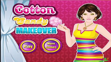 Cotton Candy Makeover Game  - Video Games For Girls
