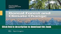 Books Boreal Forest and Climate Change (Advances in Global Change Research) Full Online