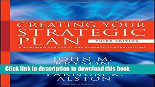 Ebook Creating Your Strategic Plan: A Workbook for Public and Nonprofit Organizations Free
