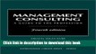 Books Management Consulting: A Guide to the Profession Free Online KOMP