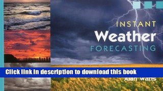 Books Instant Weather Forecasting Free Download