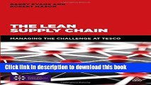 [Read PDF] The Lean Supply Chain: Managing the Challenge at Tesco Ebook Free