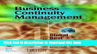 Ebook Business Continuity Management: Global Best Practices, 4th Edition Free Online KOMP