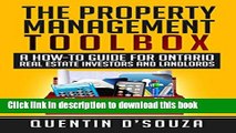 Ebook The Property Management Toolbox: A How-To Guide for Ontario Real Estate Investors and