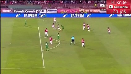 Jonathan Cafu Goal HD - FK Crvena zvezda 1-1 Ludogorets - 02-08-2016