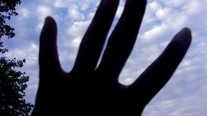 Airplane over location