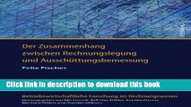 PDF  Der Zusammenhang zwischen Rechnungslegung und AusschÃ¼ttungsbemessung: Eine empirische
