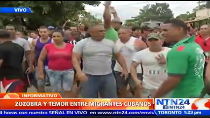 Sigue el drama en Turbo, cubanos varados tendrían 24 horas para abandonar Colombia