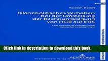 Download  Bilanzpolitisches Verhalten bei der Umstellung der Rechnungslegung von HGB auf IFRS: