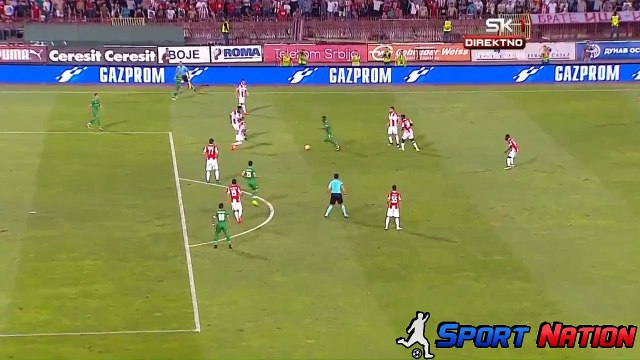 Jonathan Cafu Goal HD FK Crvena Zvezda 1-1 Ludogorets
