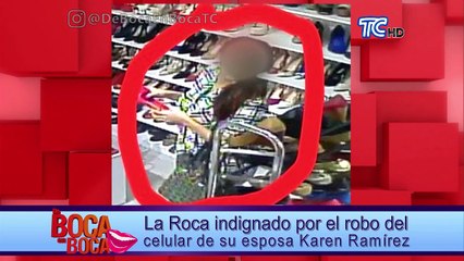 La Roca afirma que en celular robado a su esposa había fotos y videos íntimos