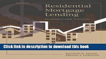 Books Residential Mortgage Lending: Principles and Practices Free Online