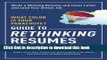 [Read PDF] What Color Is Your Parachute? Guide to Rethinking Resumes: Write a Winning Resume and