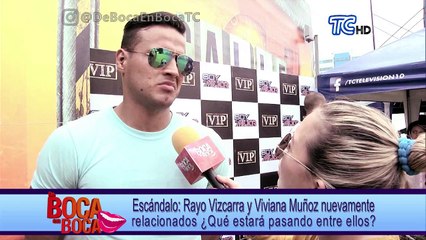 Rayo Vizcarra y Viviana Muñoz nuevamente relacionados ¿Qué estará pasando entre ellos?