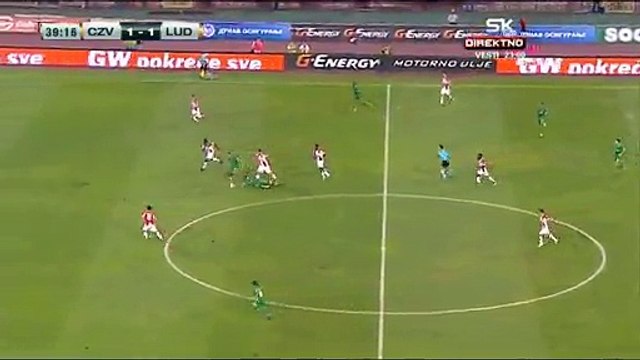 Wanderson Amazing Goal - FK Crvena Zvezda 1-2 Ludogorets - 02.08.2016