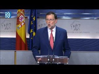 Rajoy: "Si Sánchez se mantiene en el no, volveremos a repetir las elecciones"