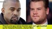 Corden Says Kanye Cancelled Karaoke