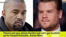 Corden Says Kanye Cancelled Karaoke