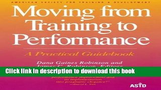 Ebook Moving From Training to Performance: A Practical Guidebook Full Online