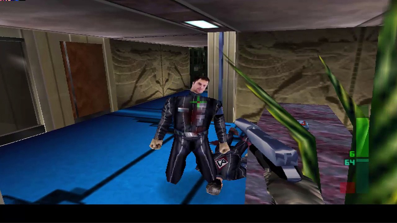 Perfect Dark (Nintendo 64) - Parte #1 - Droga de elevadores!