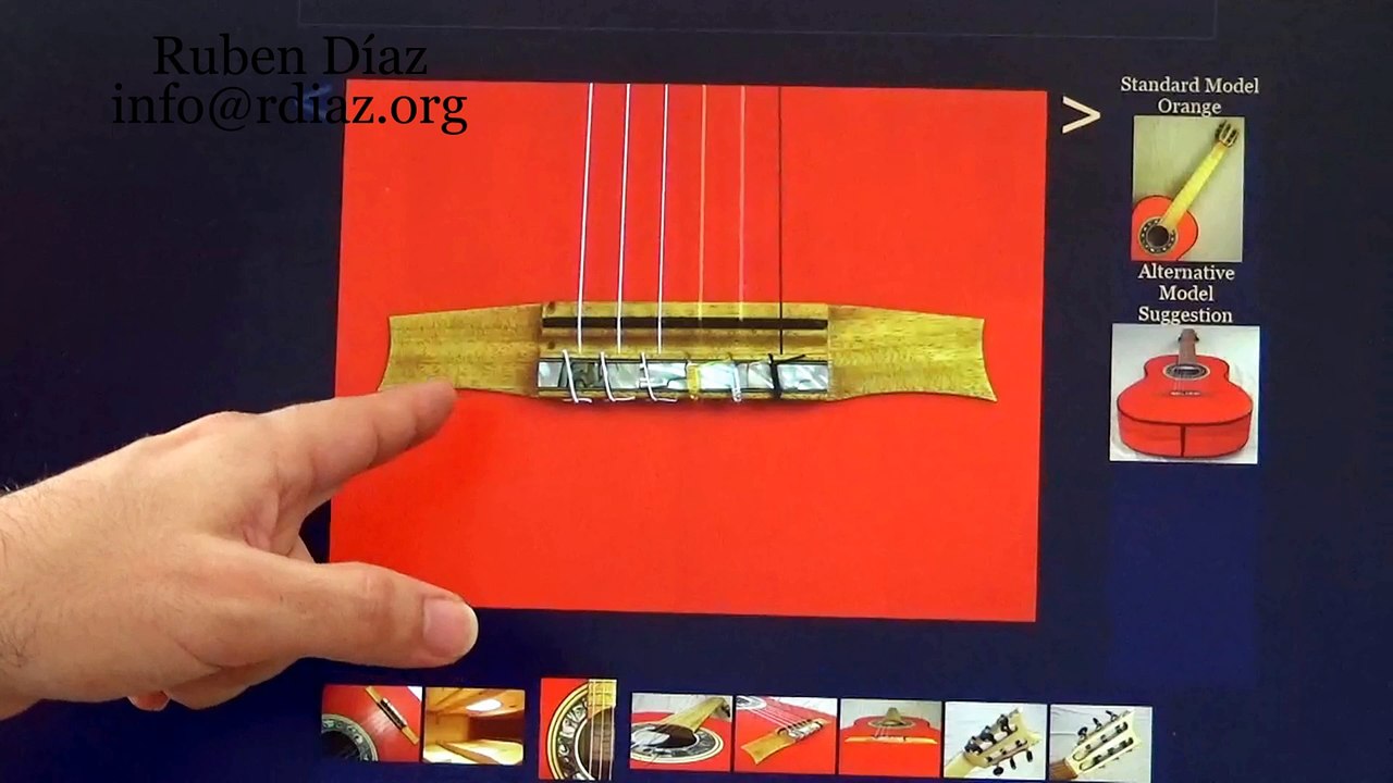 The 15+ Bridges of Andalusian Guitars / The Future of Flamenco Play-ability & Powerful Sound (Spain) Endorsed by Paco de Lucia