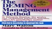 Books The Deming Management Method Free Online