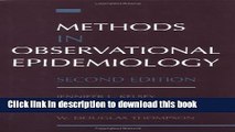 Books Methods in Observational Epidemiology Free Download