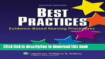 Ebook Best Practices: Evidence-Based Nursing Procedures Full Online