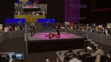 WWE 2K16 bray wyatt v r-truth highlights