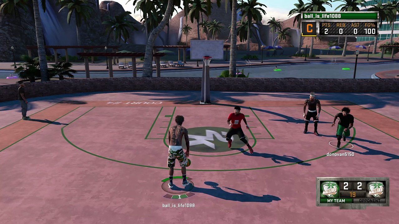 NBA 2K16 crossover