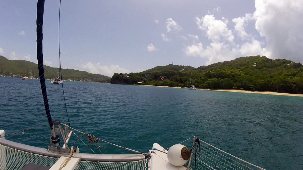 Mouillage à  Béquia- Les Grenadines