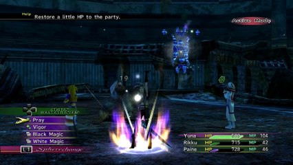 FINAL FANTASY X-2 REMASTER HD (22) ZANARKAND DOME (HEART REBORN GARMENT GRID)