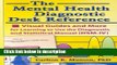 Books The Mental Health Diagnostic Desk Reference: Visual Guides and More for Learning to Use the