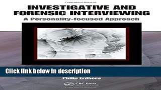 Ebook Investigative and Forensic Interviewing: A Personality-focused Approach Free Online