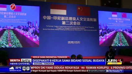 Pertemuan Tingkat Tinggi Tahunan RI-Tiongkok Digelar