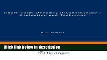 Ebook Short-Term Dynamic Psychotherapy: Evaluation and Technique (Topics in General Psychiatry)