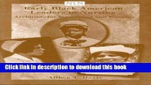 [PDF] Early Black American Leaders in Nursing: Architects for Integration and Equality (National