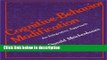 Books Cognitive-Behavior Modification: An Integrative Approach (The Plenum Behavior Therapy