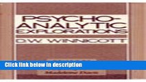Books Psycho-Analytic Explorations Free Online