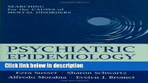 Books Psychiatric Epidemiology: Searching for the Causes of Mental Disorders (Oxford Psychiatry