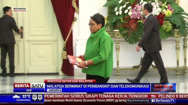 Presiden Sepakati Kerjasama Ekonomi dengan Qatar dan Malaysia