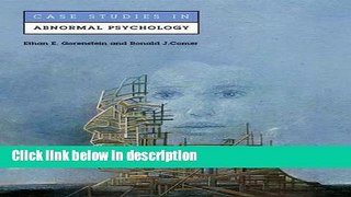 Books Case Studies in Abnormal Psychology Free Online