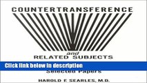 Books Countertransference and Related Subjects: Selected Papers Free Online