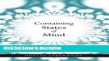 Books Containing States of Mind: Exploring Bion s Container Model in Psychoanalytic Psychotherapy