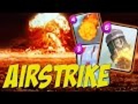 New AIRSTRIKE Battle Deck | Defeating Higher Level Players | Clash Royale