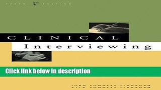 Ebook Clinical Interviewing Free Online